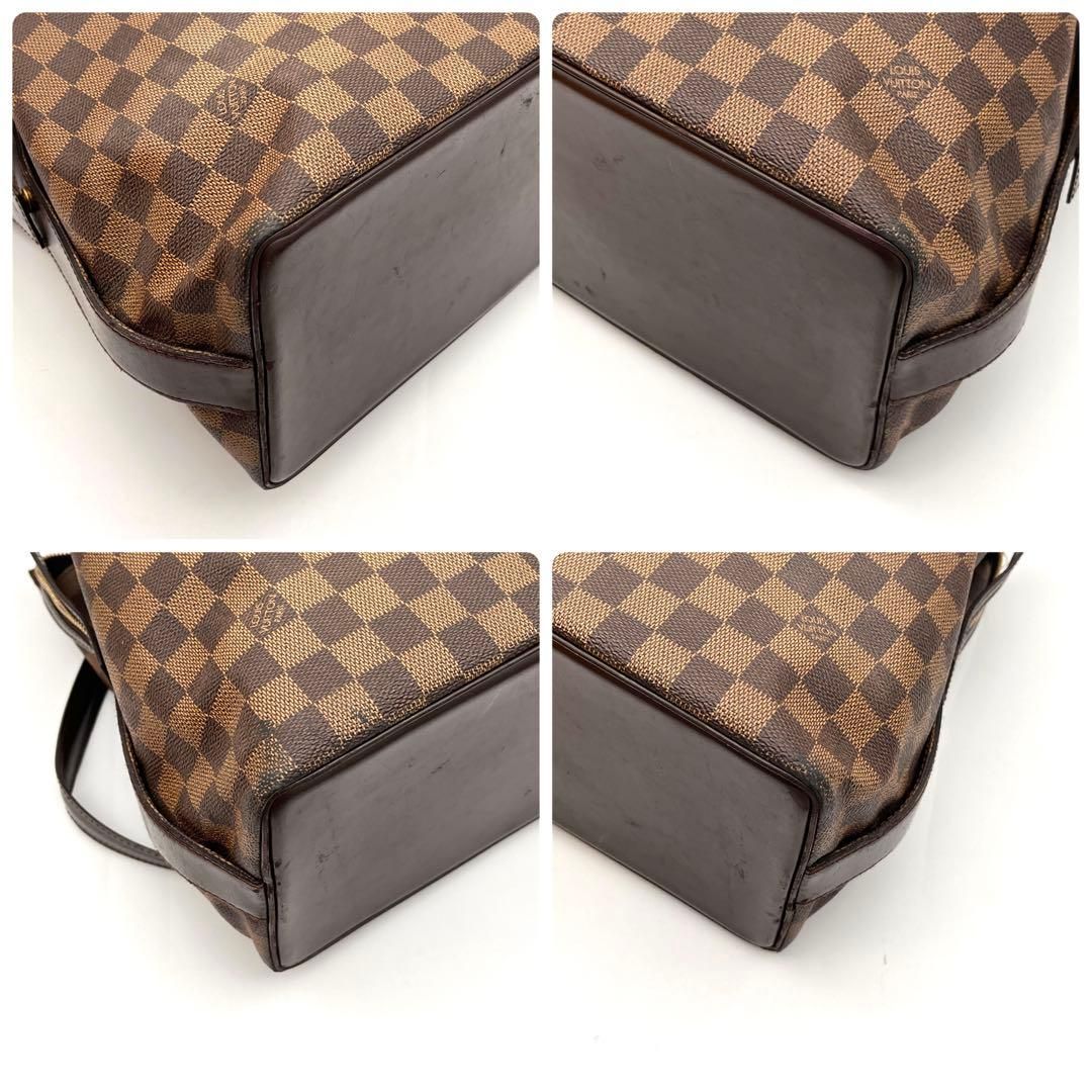 ルイヴィトン チェルシー ショルダーバッグ ダミエ エべヌ トート