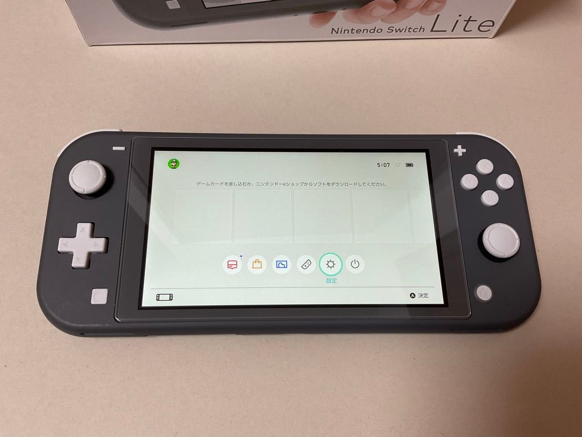 Nintendo Switch Lite グレー ニンテンドースイッチライト 本体 中古