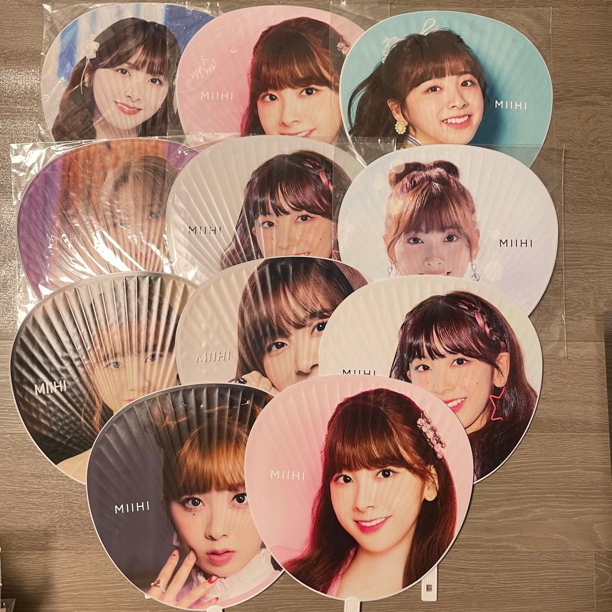 初期 レア❗️niziu 大量 うちわ 一番くじ CD DVD まとめ売り ミイヒ