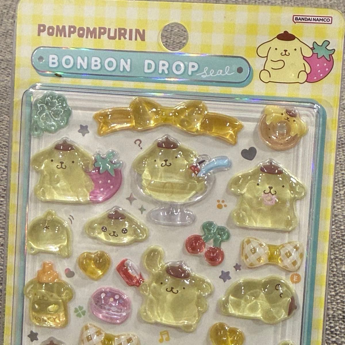 国内正規品】 ボンボンドロップシール サンリオ 第一弾 廃盤 希少 2種