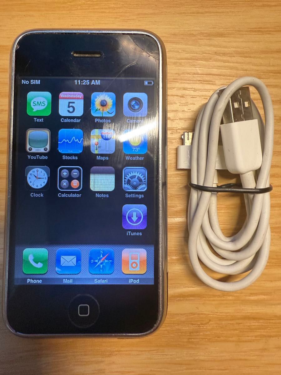 iPhone 2G 日本未発売 8GB 初代iPhone 第1世代 A1203｜Yahoo!フリマ