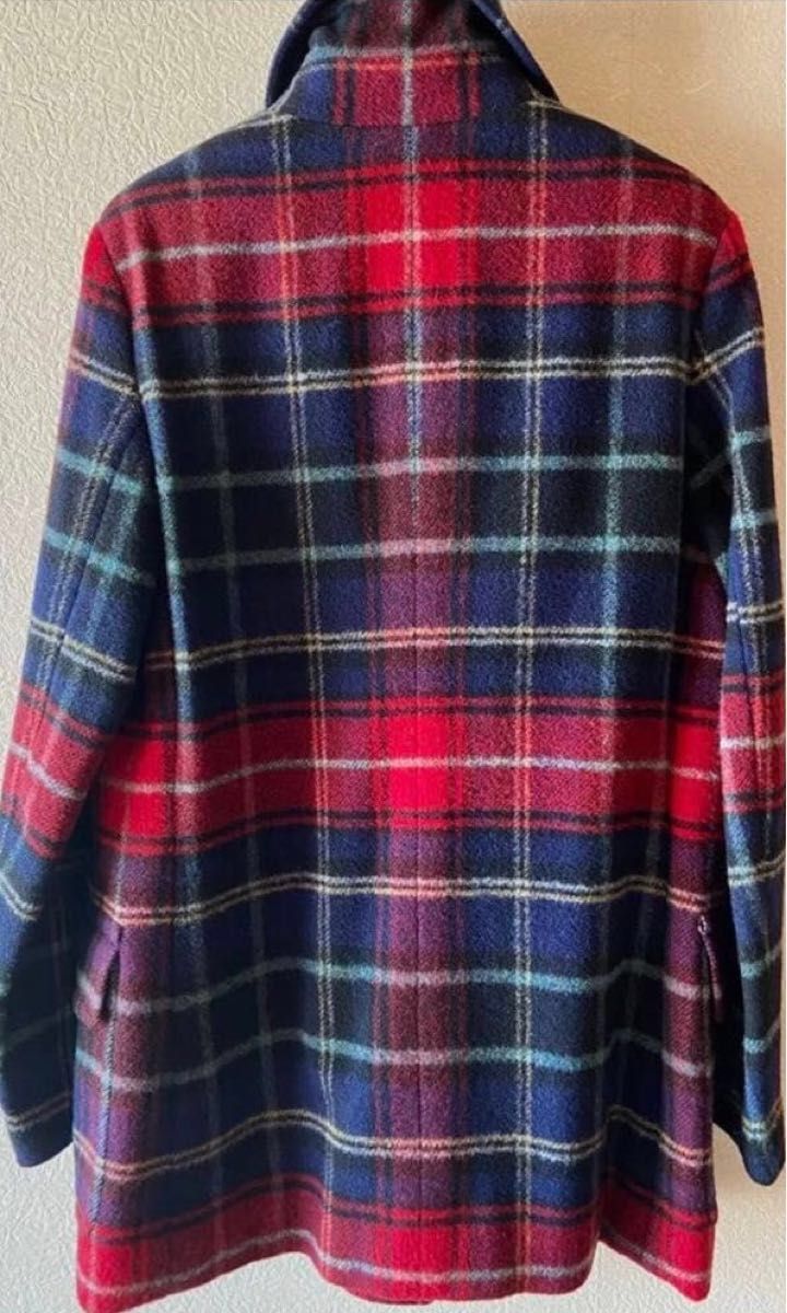 Ralph Lauren タータンチェック Pコート L｜Yahoo!フリマ（旧PayPay