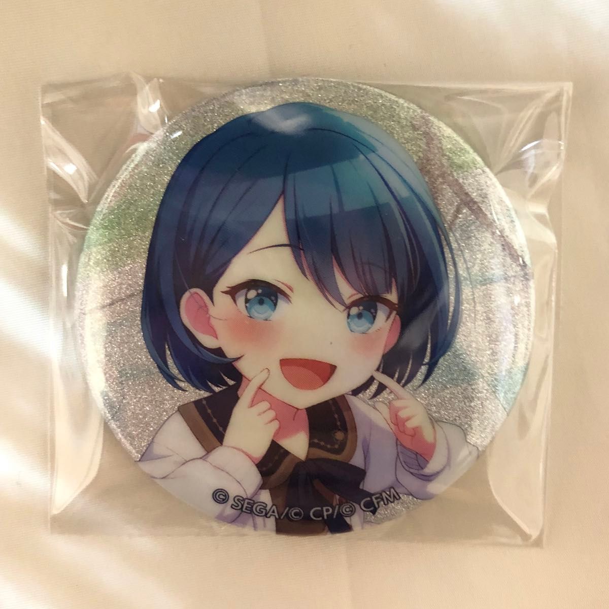 桐谷遥 プロセカ グリッター缶バッジ 缶バッジ プロジェクトセカイ