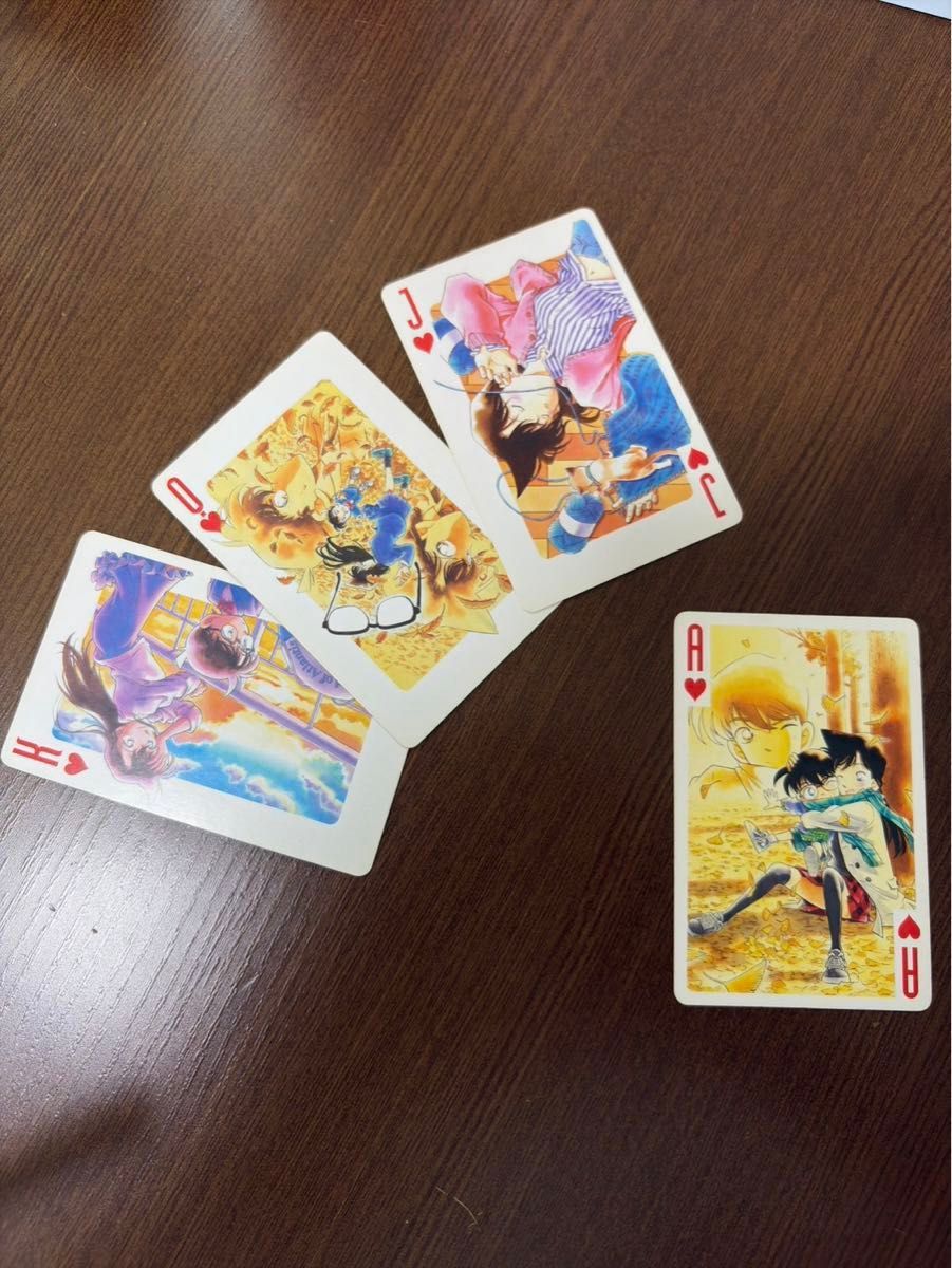 名探偵コナン 青山先生原画トランプ 少年サンデー 全員サービス レア