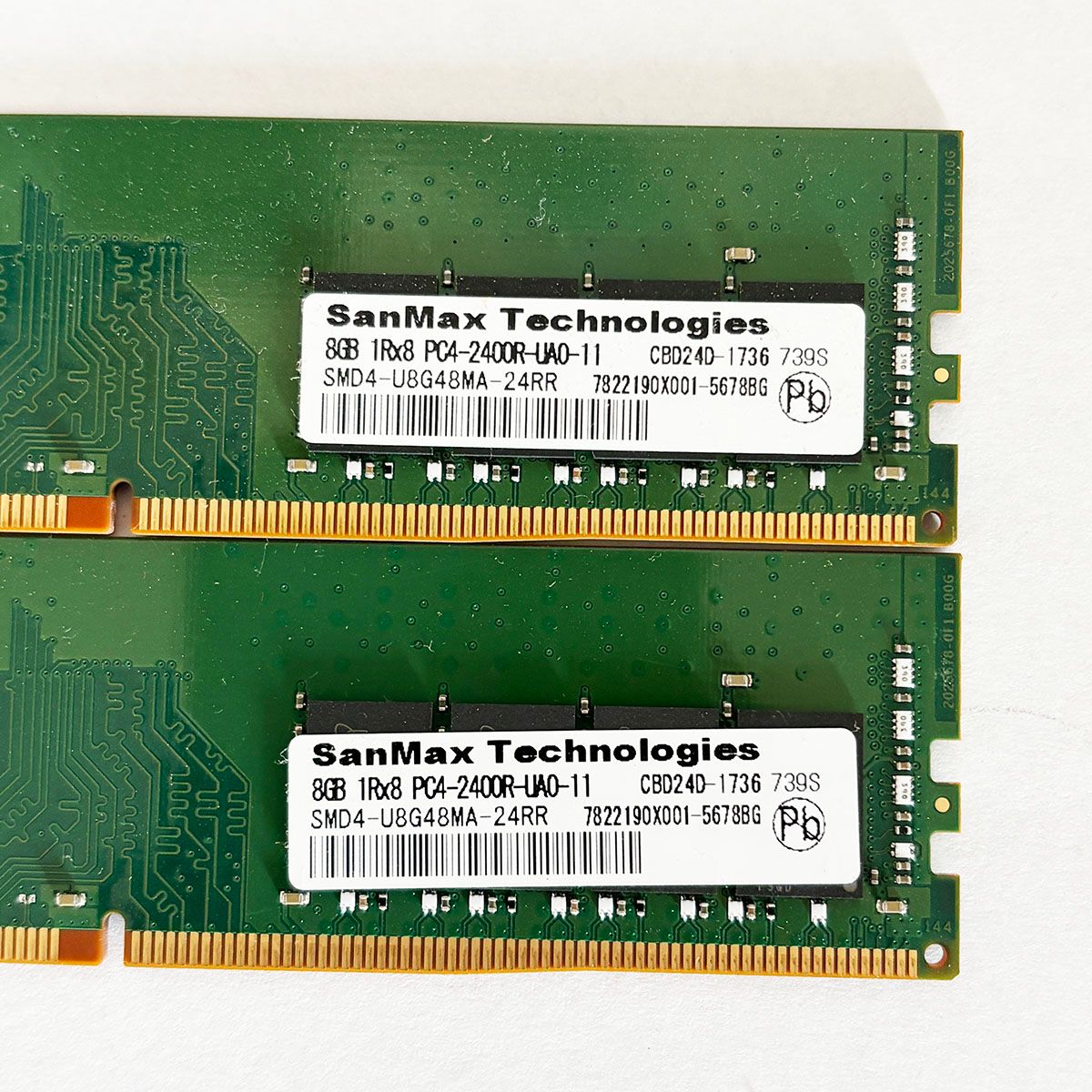 SanMax 8GB2枚 DDR4 メモリ PC4-3200 16GB DDR4メモリ 16GB(8GB2枚組