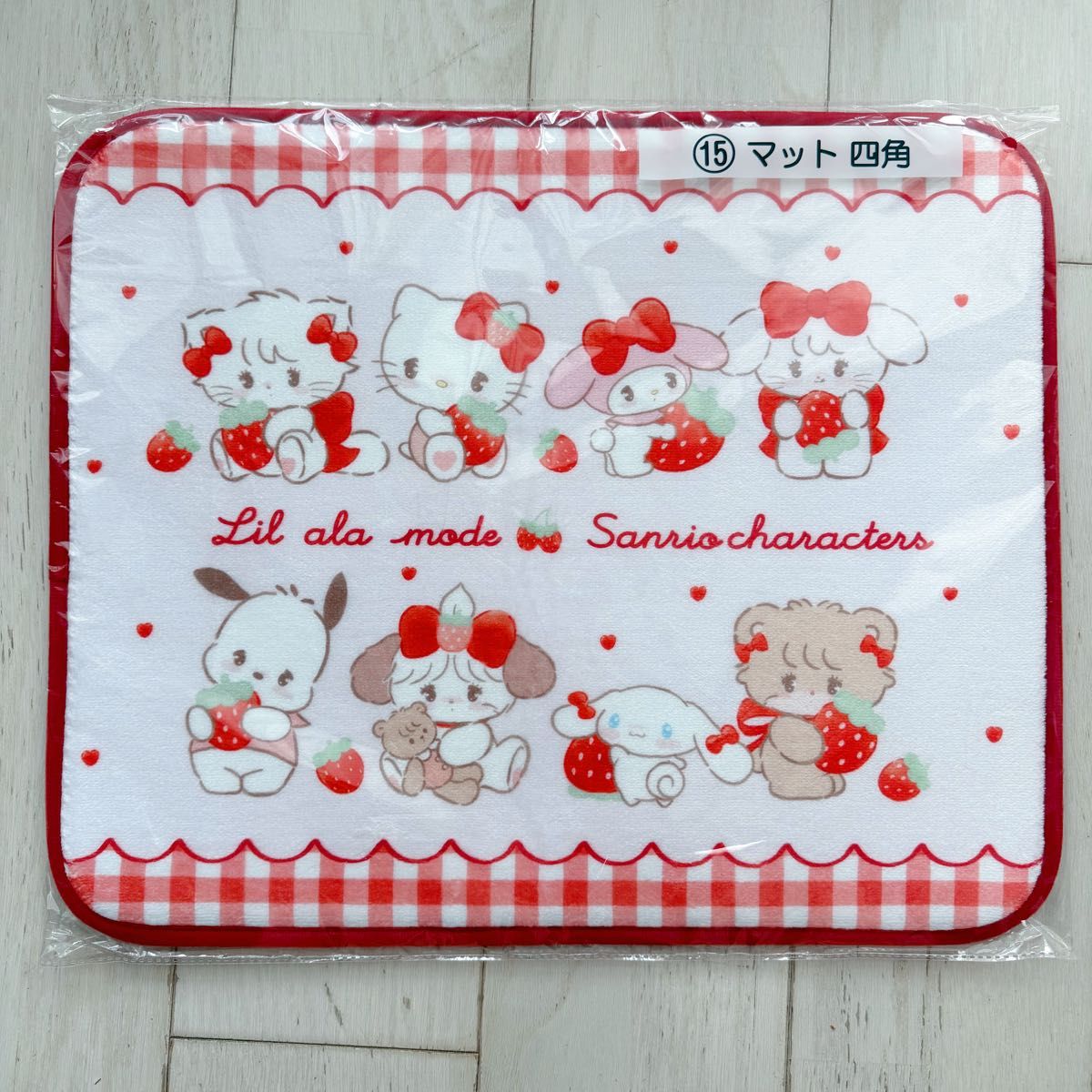 Lil ala mode by mikko サンリオキャラクターズ 当りくじ 四角マット