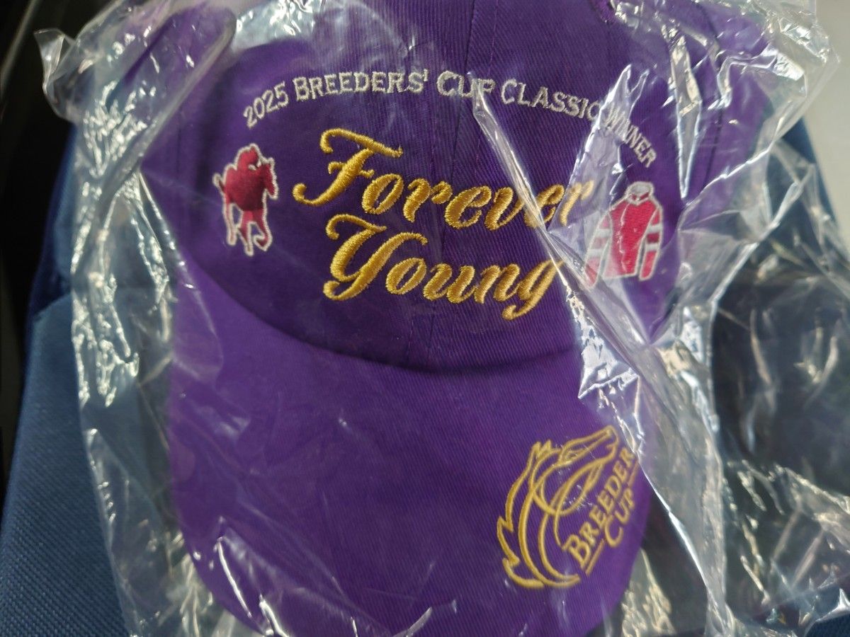 抽選当選品 フォーエバーヤングオリジナルキャップ ポストカード付き