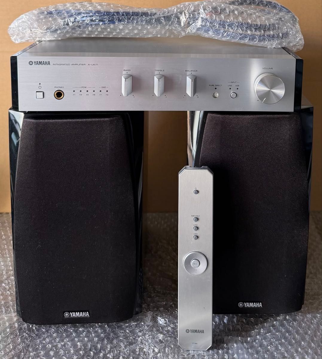 YAMAHA A-U671アンプとNS-BP182スピーカーペア｜Yahoo!フリマ（旧