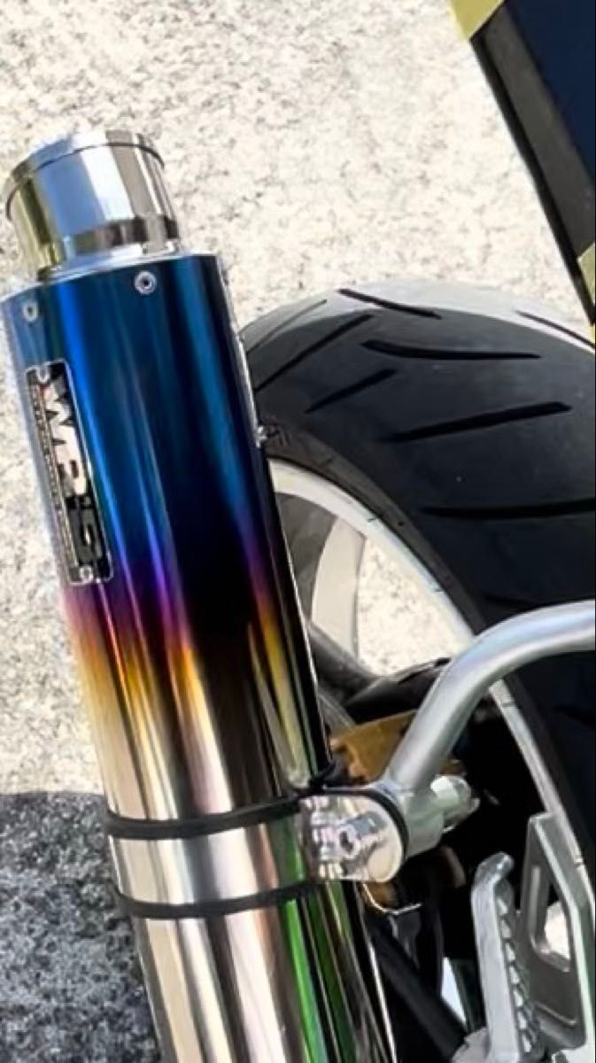 JA60 クロスカブ110 JA59 スーパーカブ110 モリワキ マフラー チタン