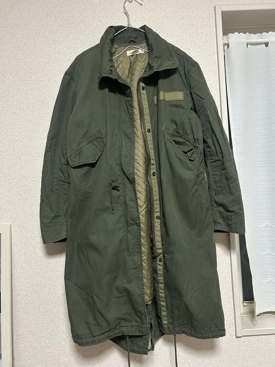 H&M オリーブグリーン ロングモッズコート｜Yahoo!フリマ（旧PayPay