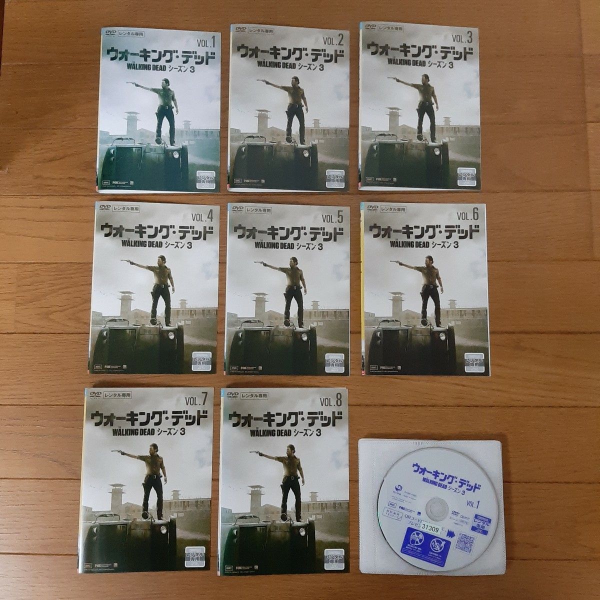 最安値！」ウォーキング・デッド ファイナルシーズン全巻 レンタルdvd