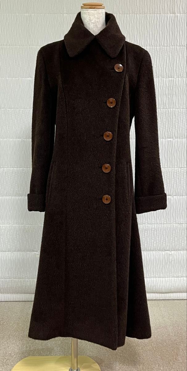 マックスマーラ アルパカロングコート 白タグ サイズ36｜Yahoo!フリマ