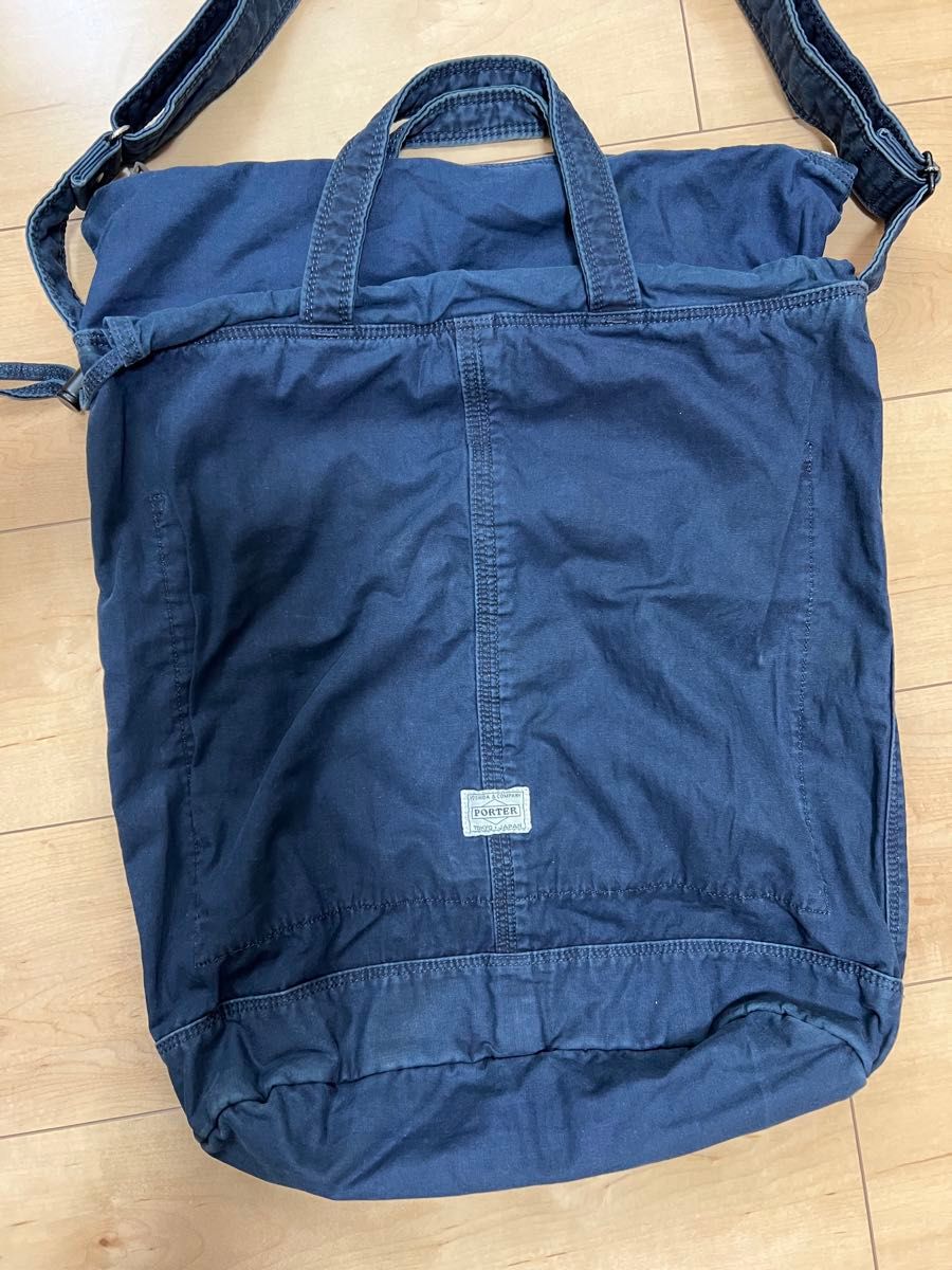 PORTER ポーター ネイビー トートバッグ ショルダー トート ショルダー