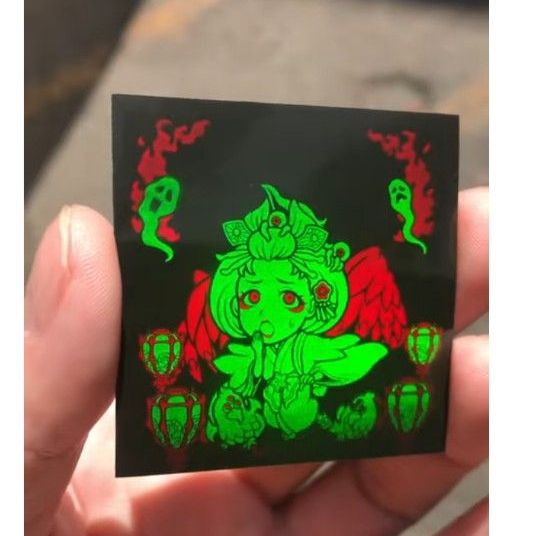 AGAWA デビルデ陰摩羅鬼 第四弾 トキメキ 妖怪鬼退治ホログラム