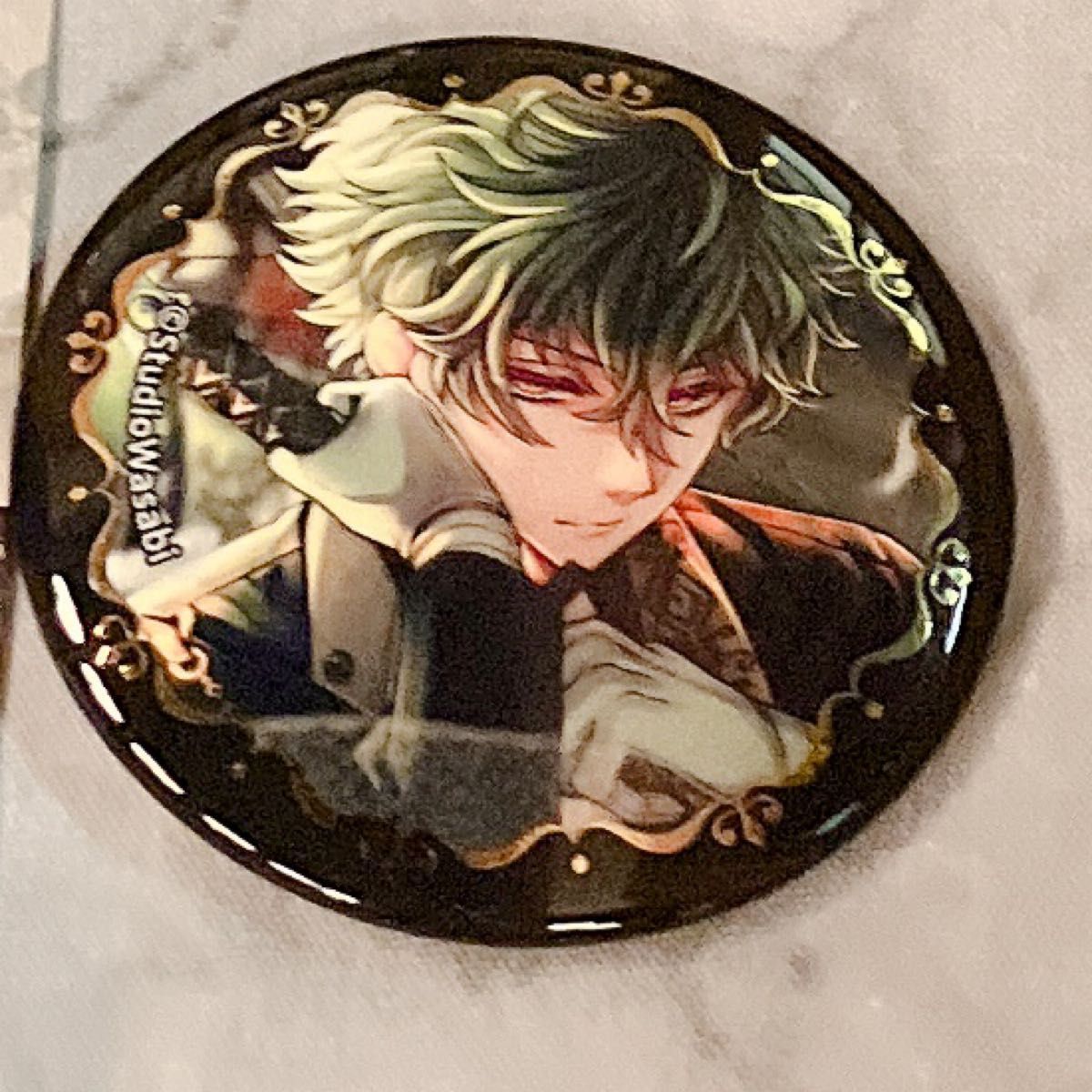 あくねこ 缶バッジ ハナマル 箔押し キャラバッジコレクション｜Yahoo