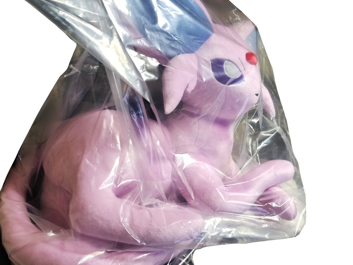 ポケモンセンター限定 エーフィ 等身大ぬいぐるみ 寝そべり｜Yahoo