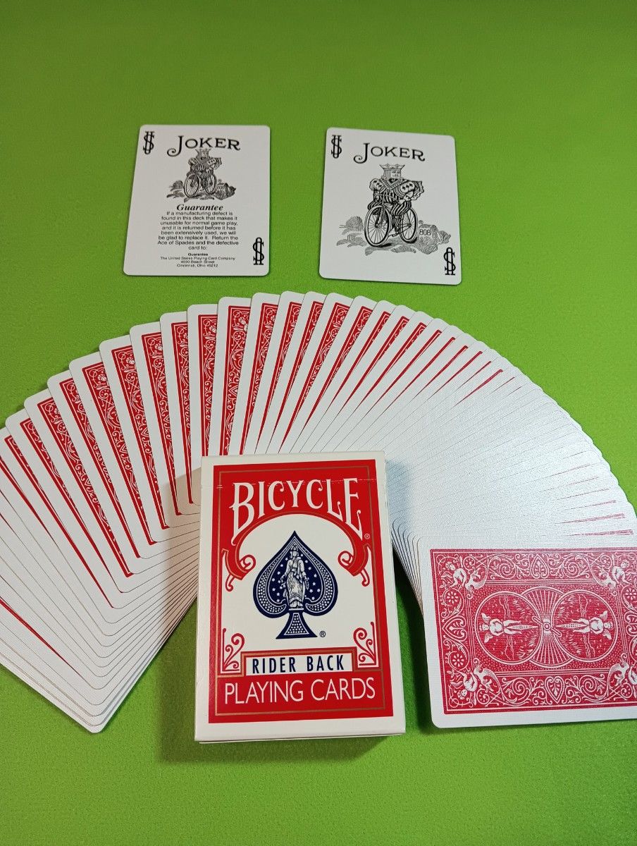 バイスクル オハイオ BICYCLE PLAYING CARDS トランプ 赤 マジック