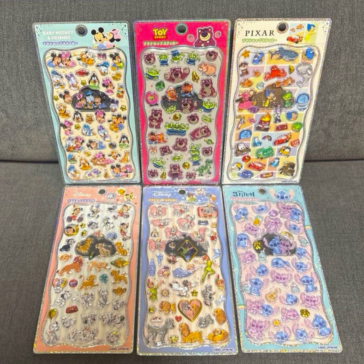 正規品】プチドロップステッカー ディズニーシリーズ 6点セット｜Yahoo