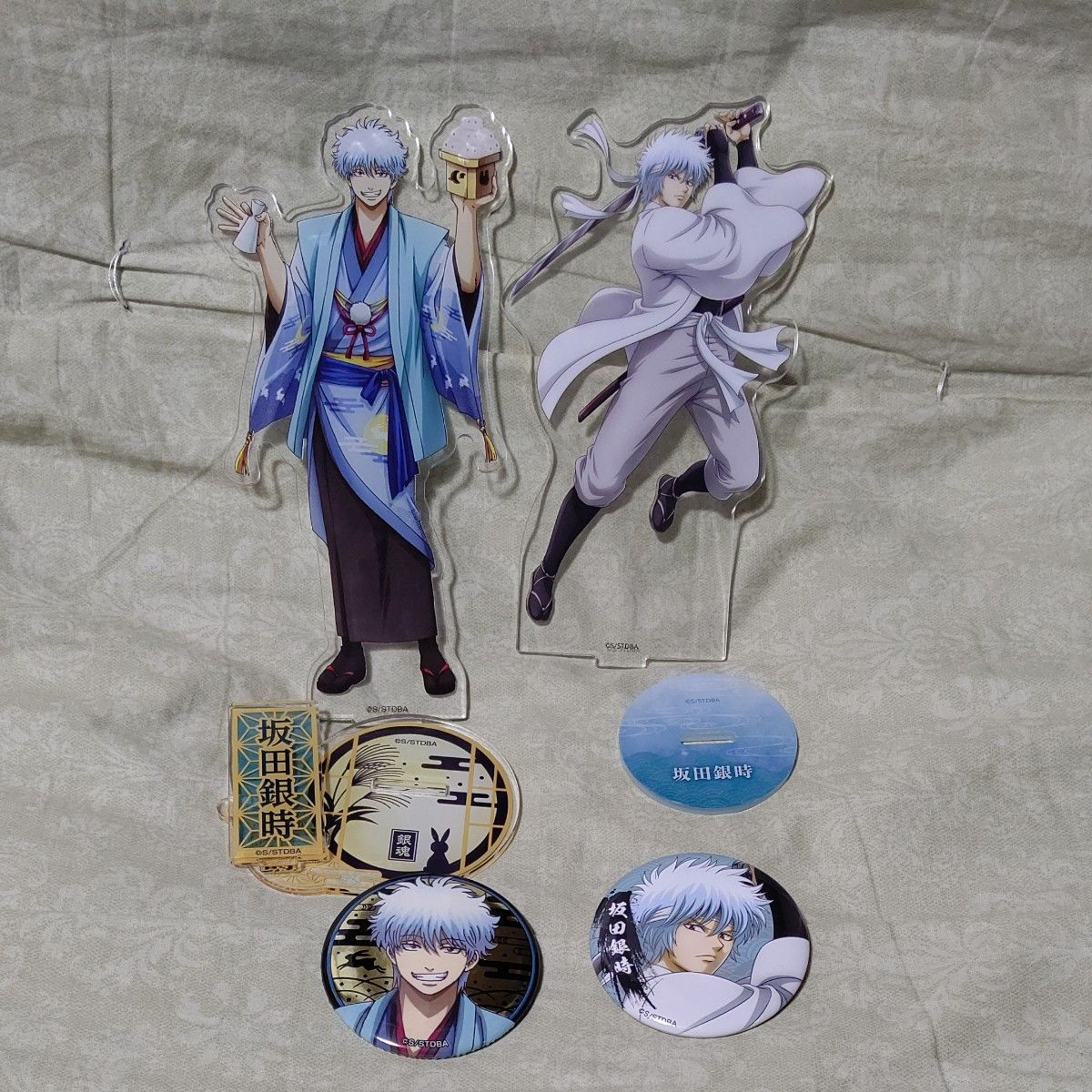 銀魂 坂田銀時 アクリルスタンド＆ 缶バッジセット｜Yahoo!フリマ（旧