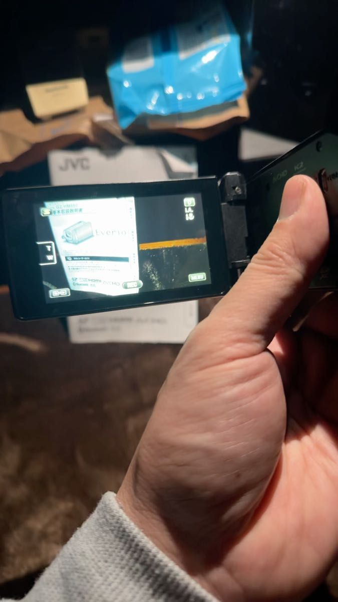 美品 Panasonic ビデオカメラ HC-V620M ブラウン パナソニック