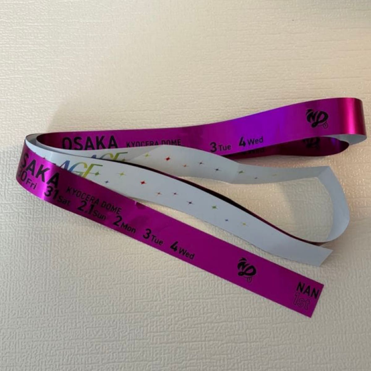 なにわ男子 銀テープ 銀テ 1st DOME LIVE フル 紫 高橋恭平｜Yahoo