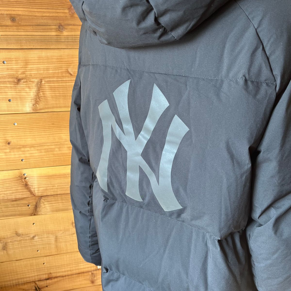 美品】MLB ニューヨークヤンキース ダウンコート ベンチコート メンズ