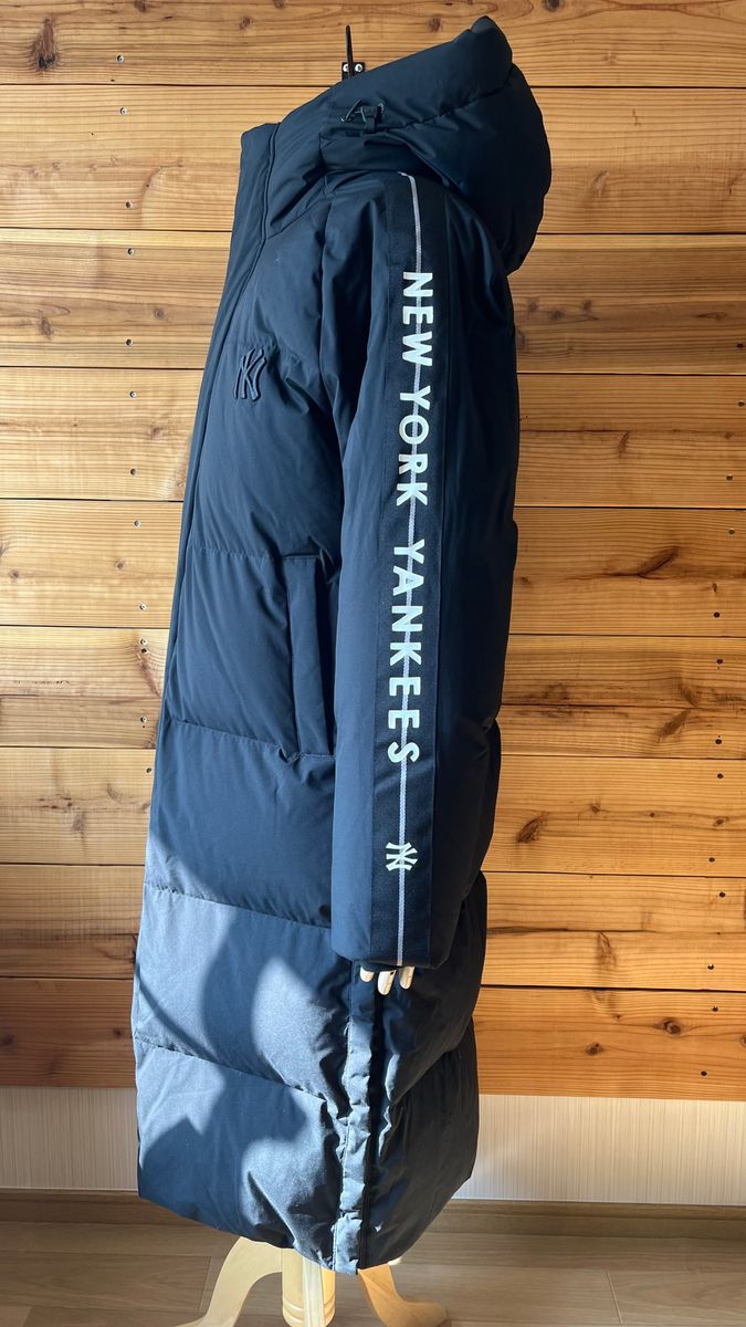 美品】MLB ニューヨークヤンキース ダウンコート ベンチコート メンズ