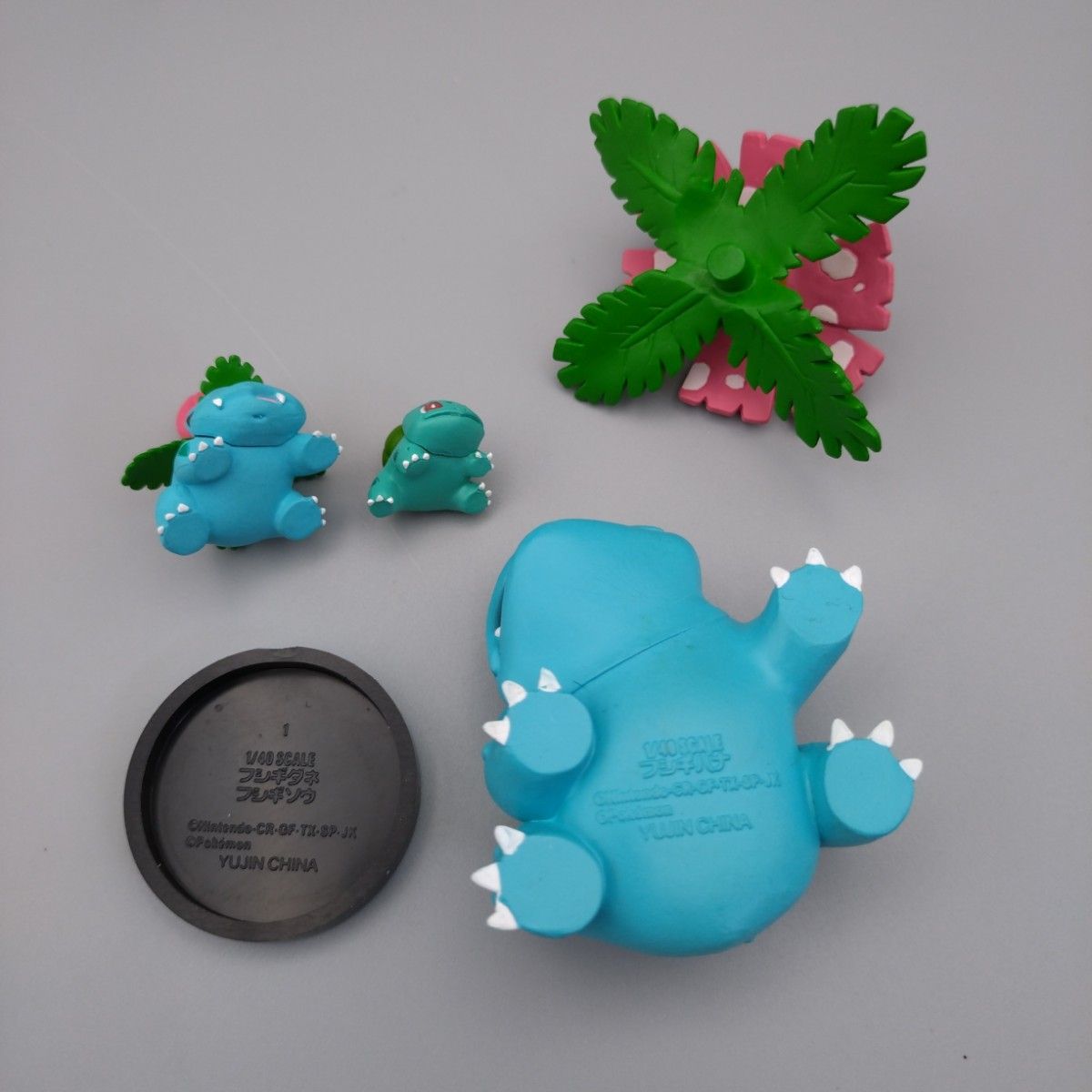 立体ポケモン図鑑 フシギダネ フシギソウ フシギバナ フィギュア