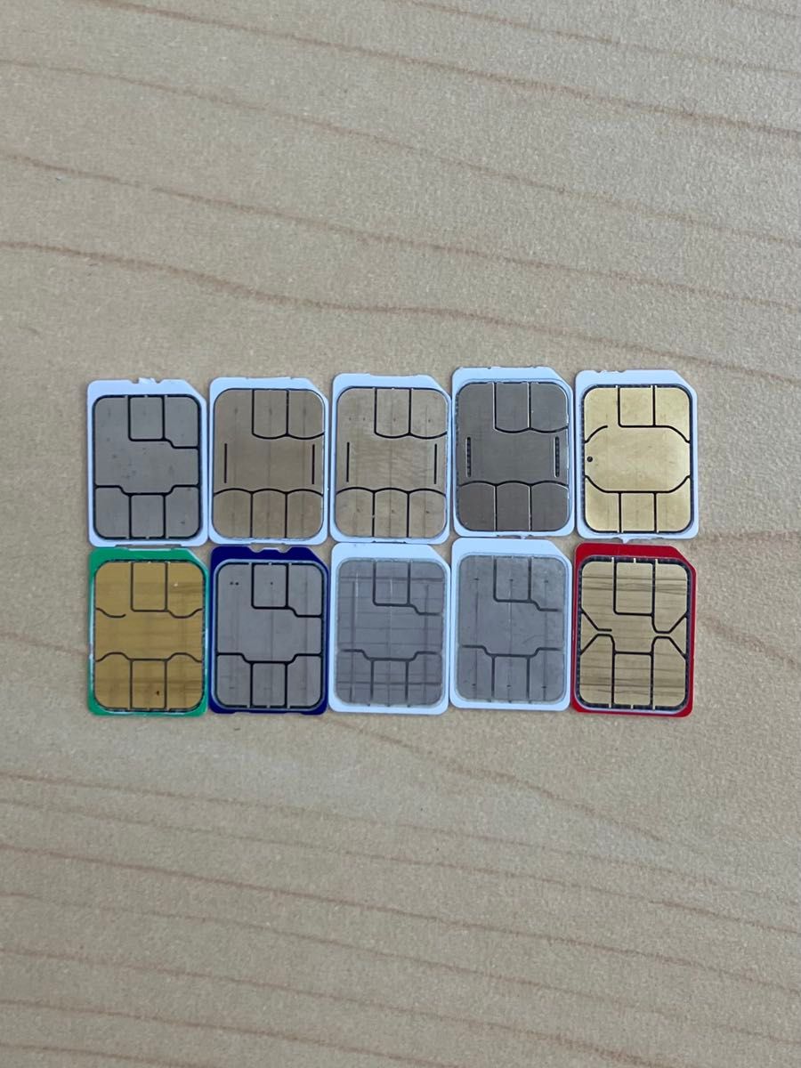 解約済 SIMカード nano IC カード 10枚セット｜Yahoo!フリマ（旧PayPay