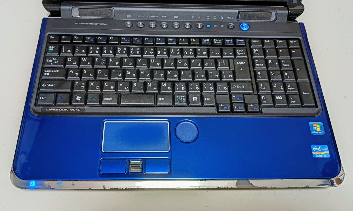 FUJITSU LIFEBOOK Corei7 メモリ8GB 新品SSD512GB ブルーレイ Web
