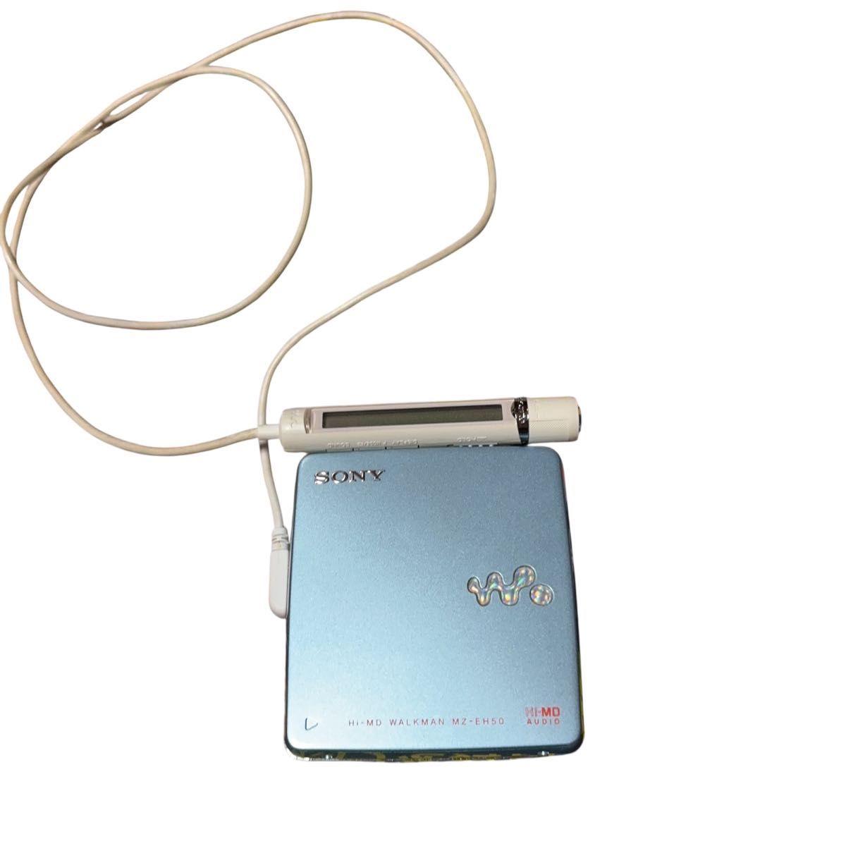 SONY HI-MD WALKMAN MZ-EH50 ポータブルMDプレーヤー ブルー｜Yahoo