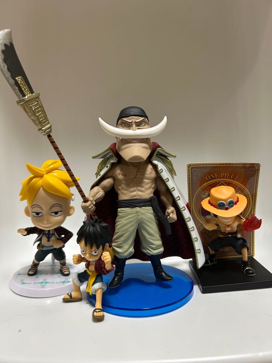 ワンピース 白ひげ マルコ エース フィギュアセット｜Yahoo!フリマ（旧