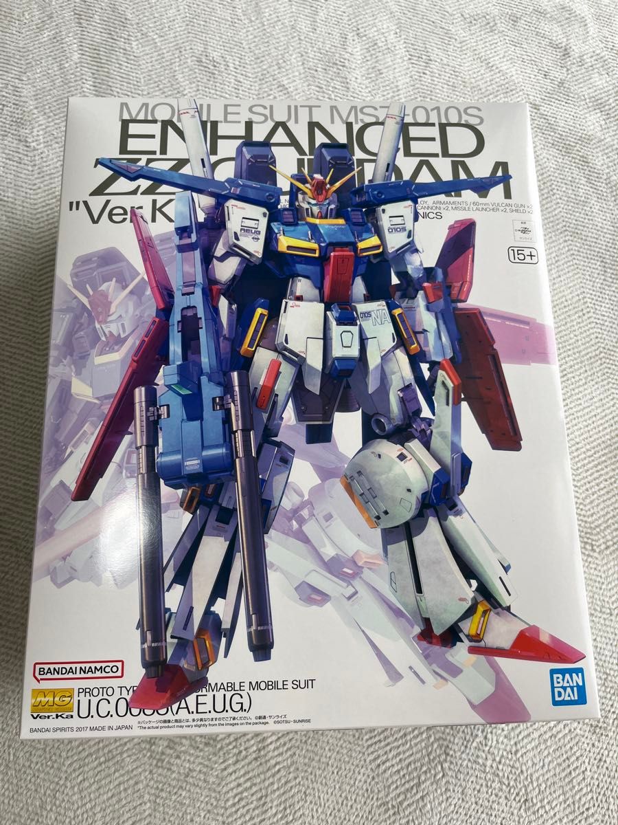 MG 強化型 ダブルゼータガンダム Ver Ka 未組立 プレミアムバンダイ