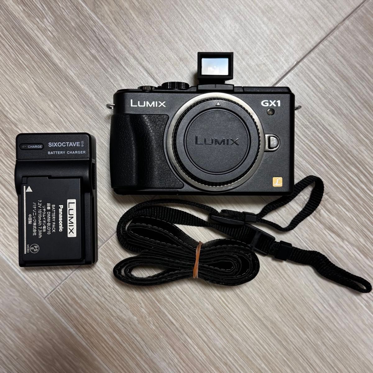 Panasonic LUMIX GX1 ミラーレス一眼カメラ バッテリー充電器付き