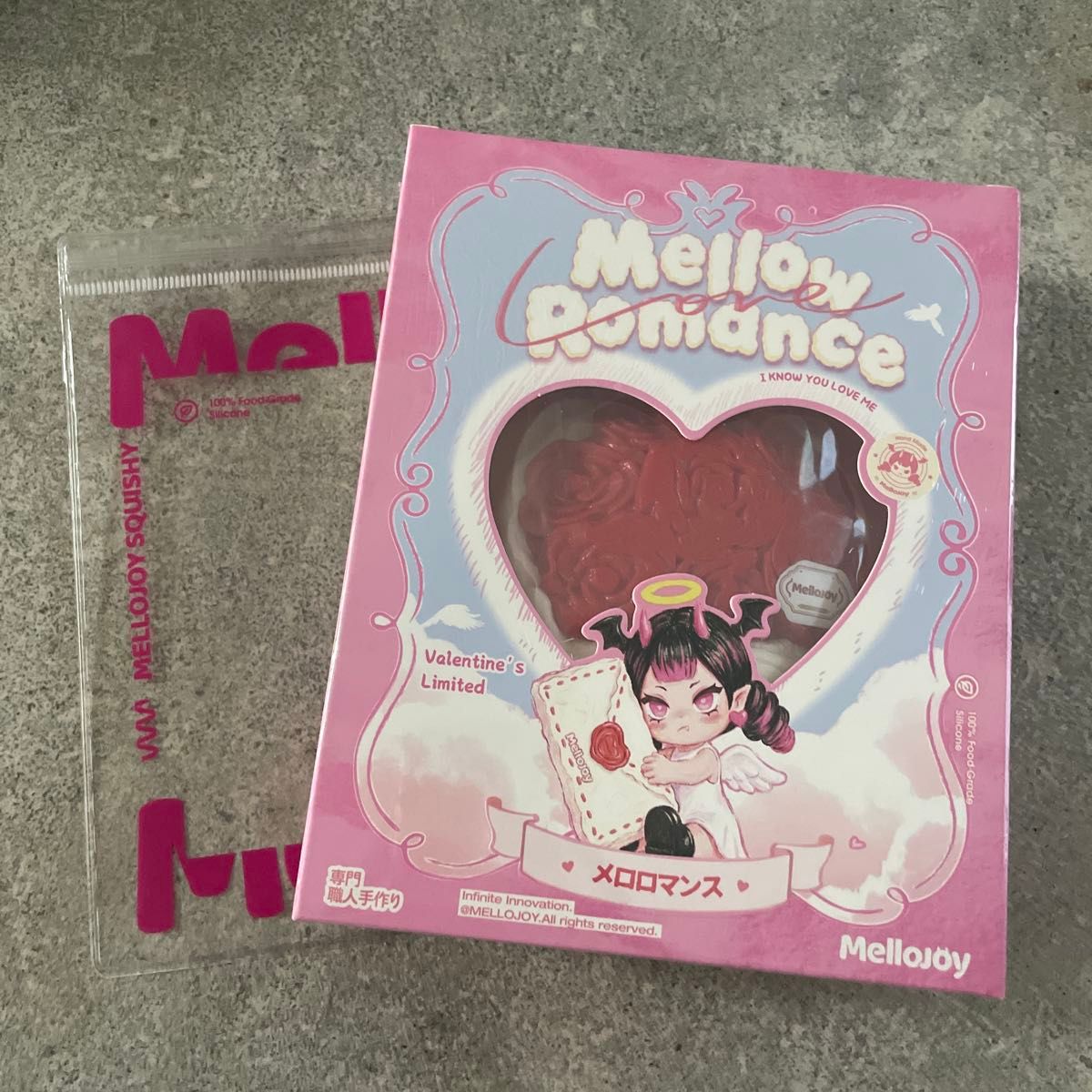 メロジョイ mellojoy スクイーズ バレンタイン タイセツ メロロマンス