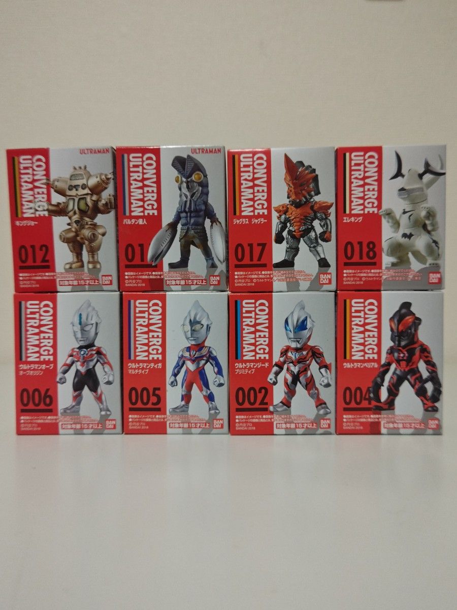 CONVERGE ウルトラマン オーブ ティガ ジード ベリアル キングジョー