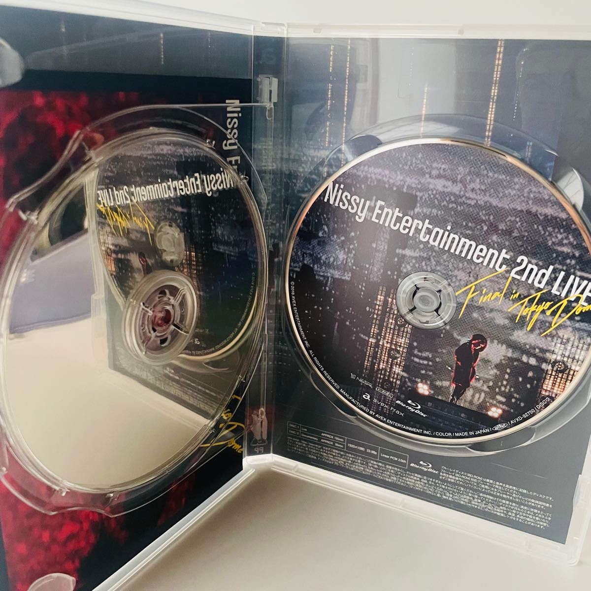 Nissy Entertainment 2nd LIVE -FINAL- in TOKYO DOME Blu-ray Disc2枚