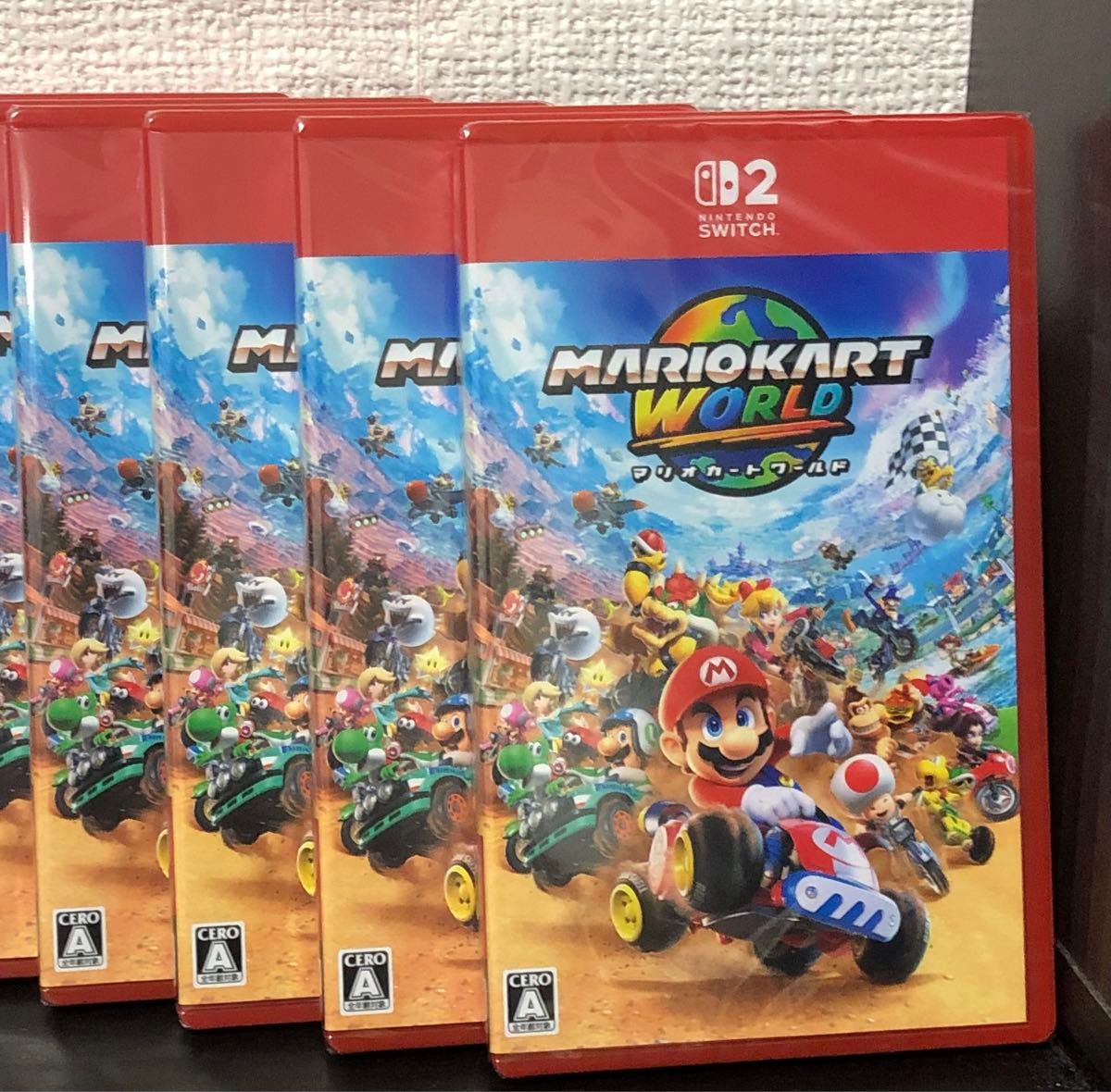 新品マリオカート ワールド Nintendo Switchシュリンク付き 新品未開封