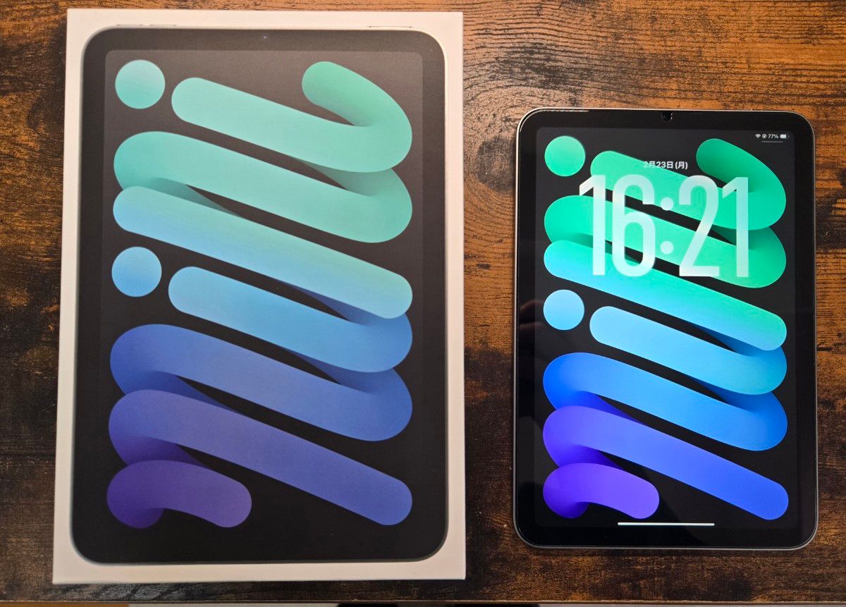 iPad mini（A17Pro）128GB Wi-Fiモデル スペースグレー バッテリー最大