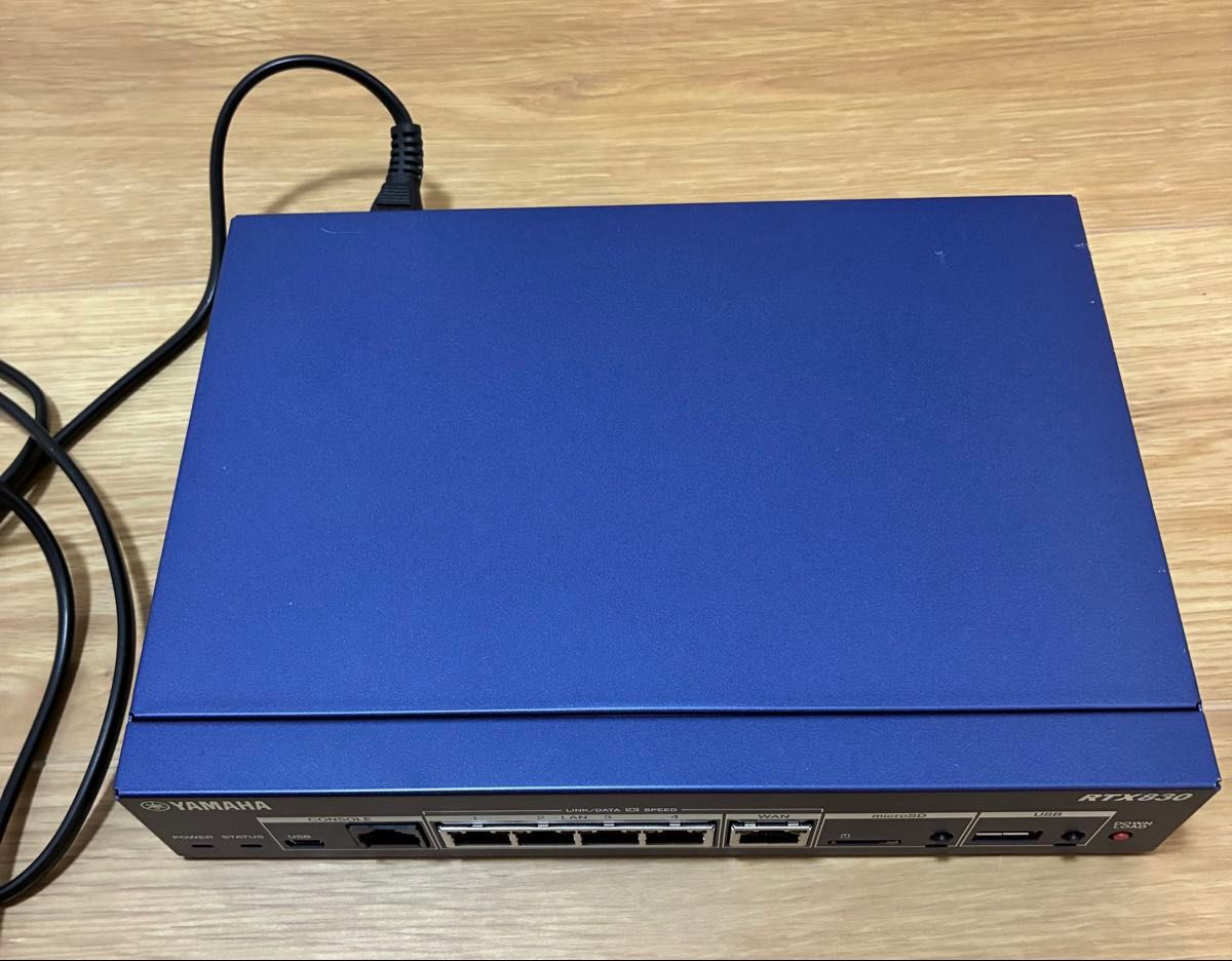 ギガアクセスVPNルーター RTX830 ヤマハ（初期化済み）｜Yahoo!フリマ