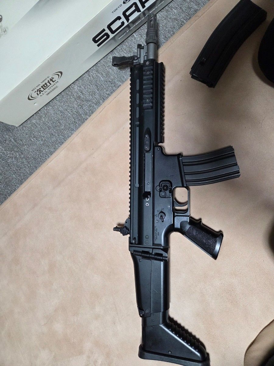 訳あり】次世代電動ガン SCAR-L CQC ブラック 東京マルイ 次世代電動
