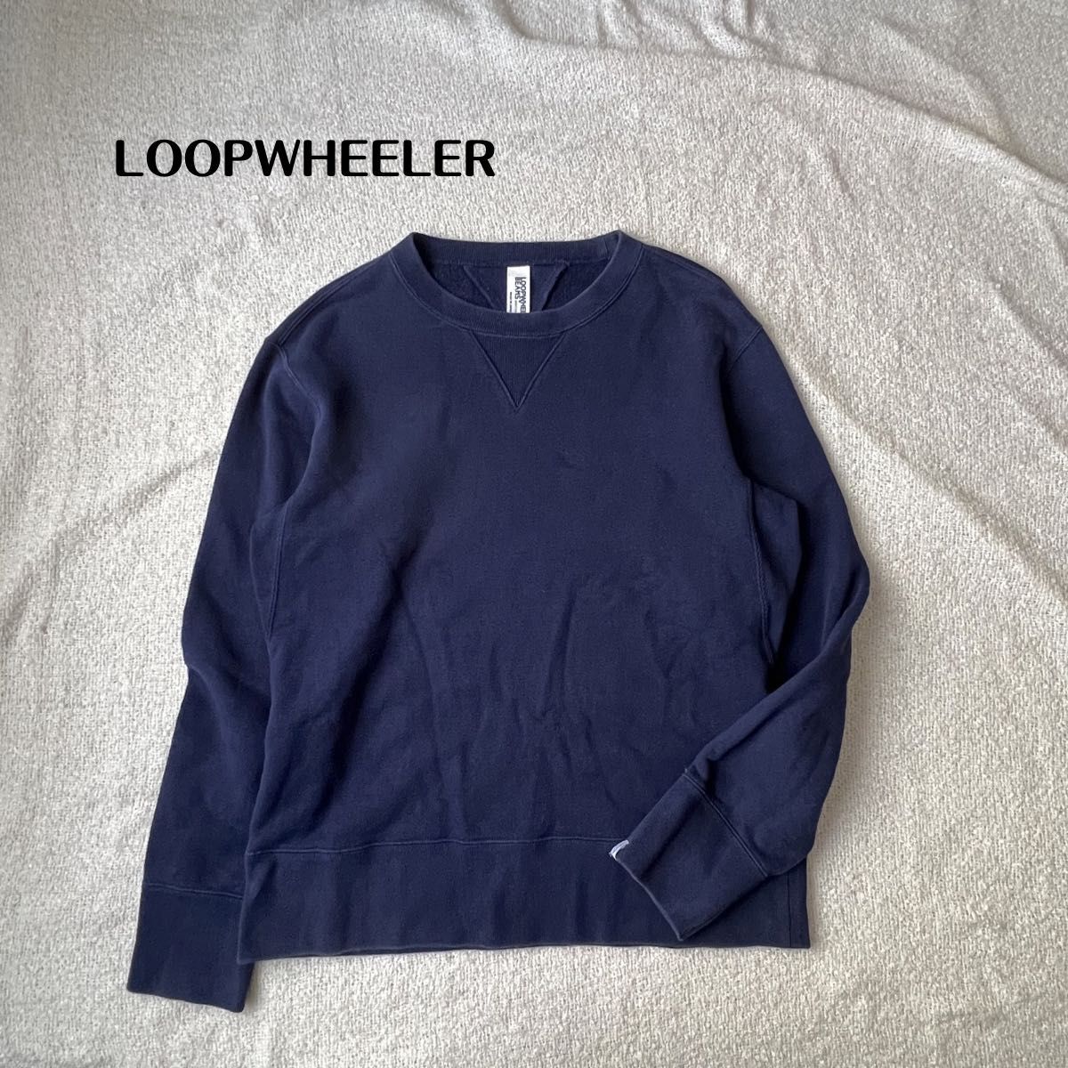 LOOPWHEELER ビームスプラス別注 スウェット ネイビー XL ループ