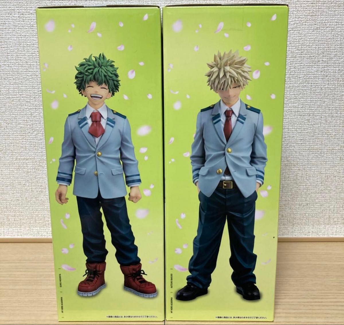 ヒロアカ 一番くじ 紡がれる想い A賞 緑谷出久 B賞 爆豪勝己 2点セット