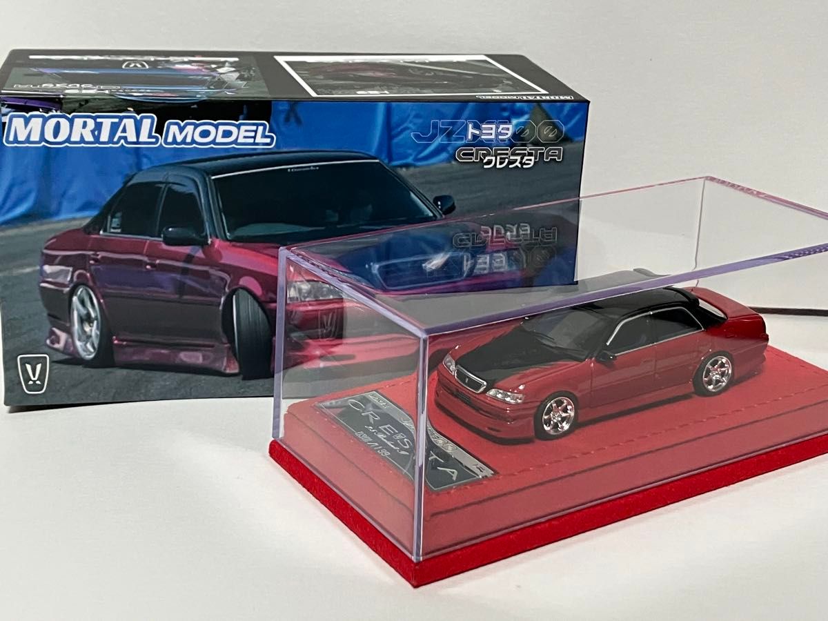 Mortal 1/64 トヨタ JZX100 クレスタ Cresta 限定版 赤｜Yahoo!フリマ