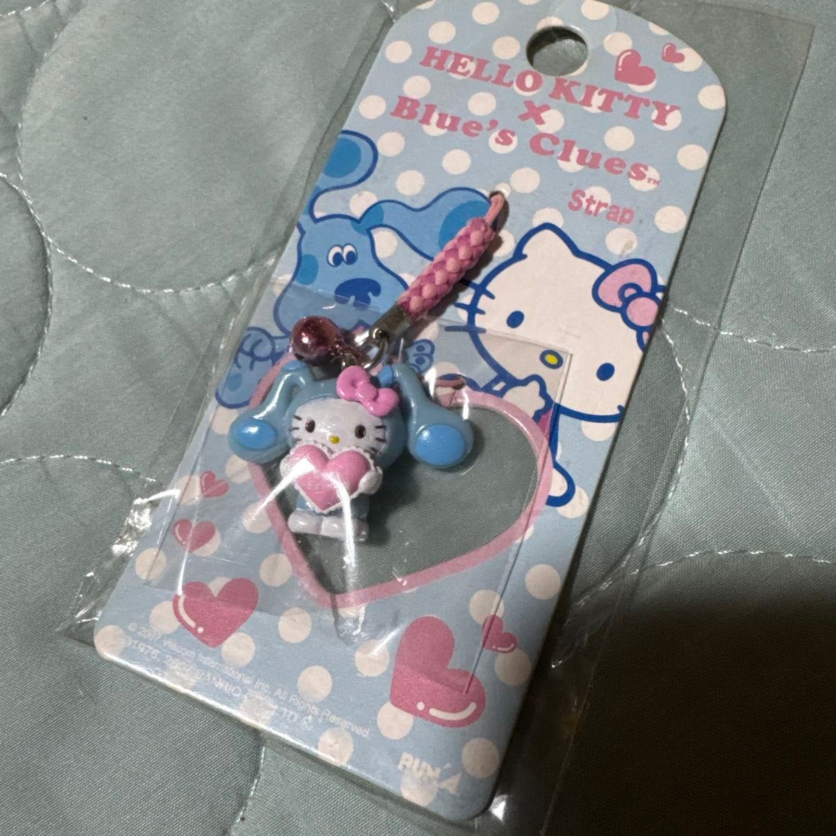 未使用】ハローキティ ブルーズ・クルーズ ストラップ サンリオ ご当地