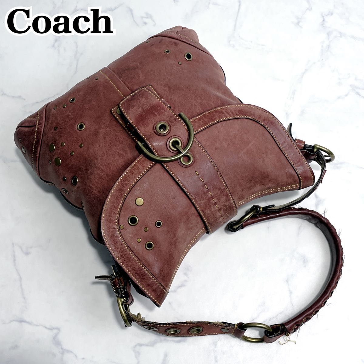 coach shoulder bag soho grunge studs old｜Yahoo!フリマ（旧PayPay