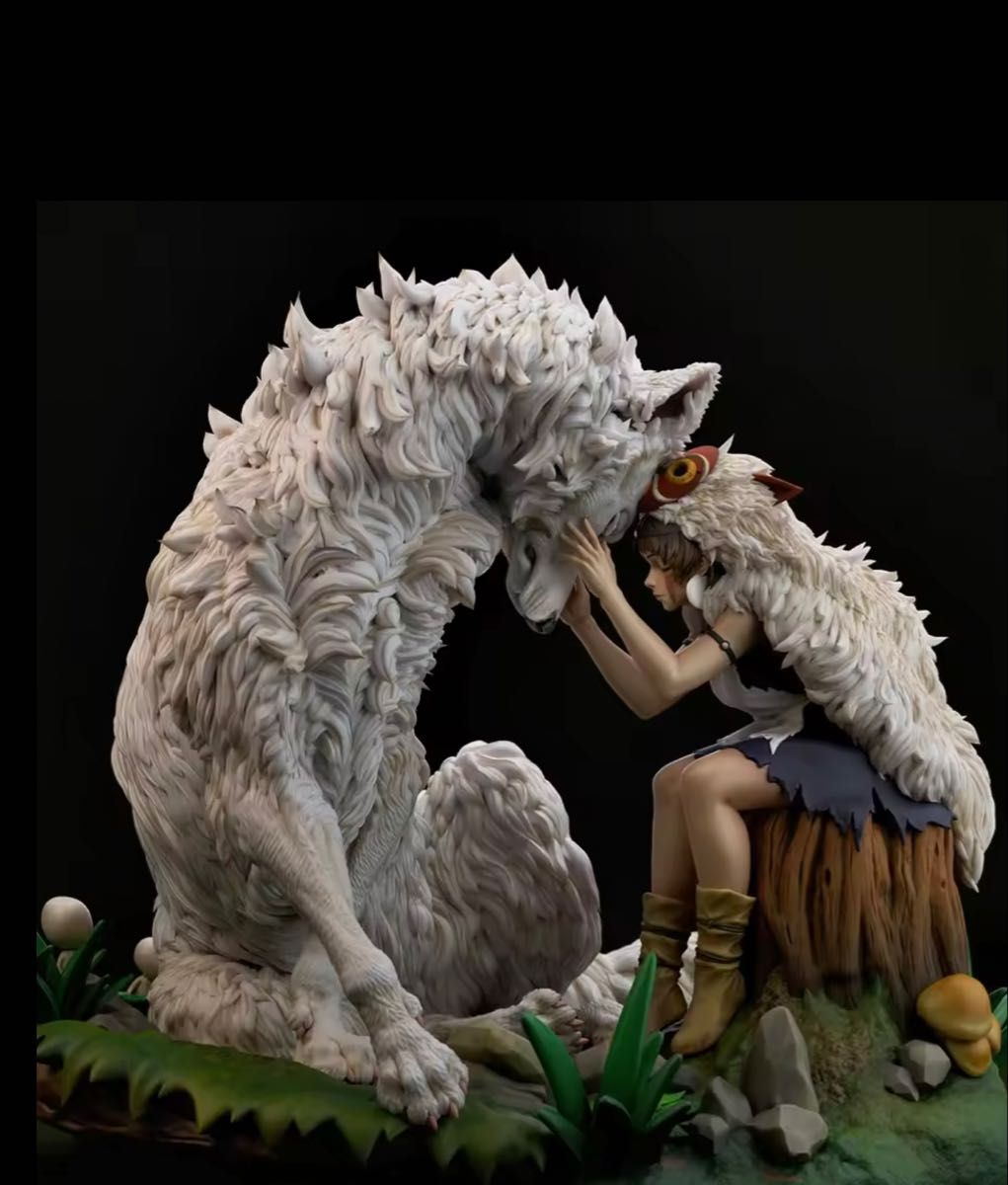 ガレージキット ジオラマ 未組立 レジン もののけ姫｜Yahoo!フリマ（旧