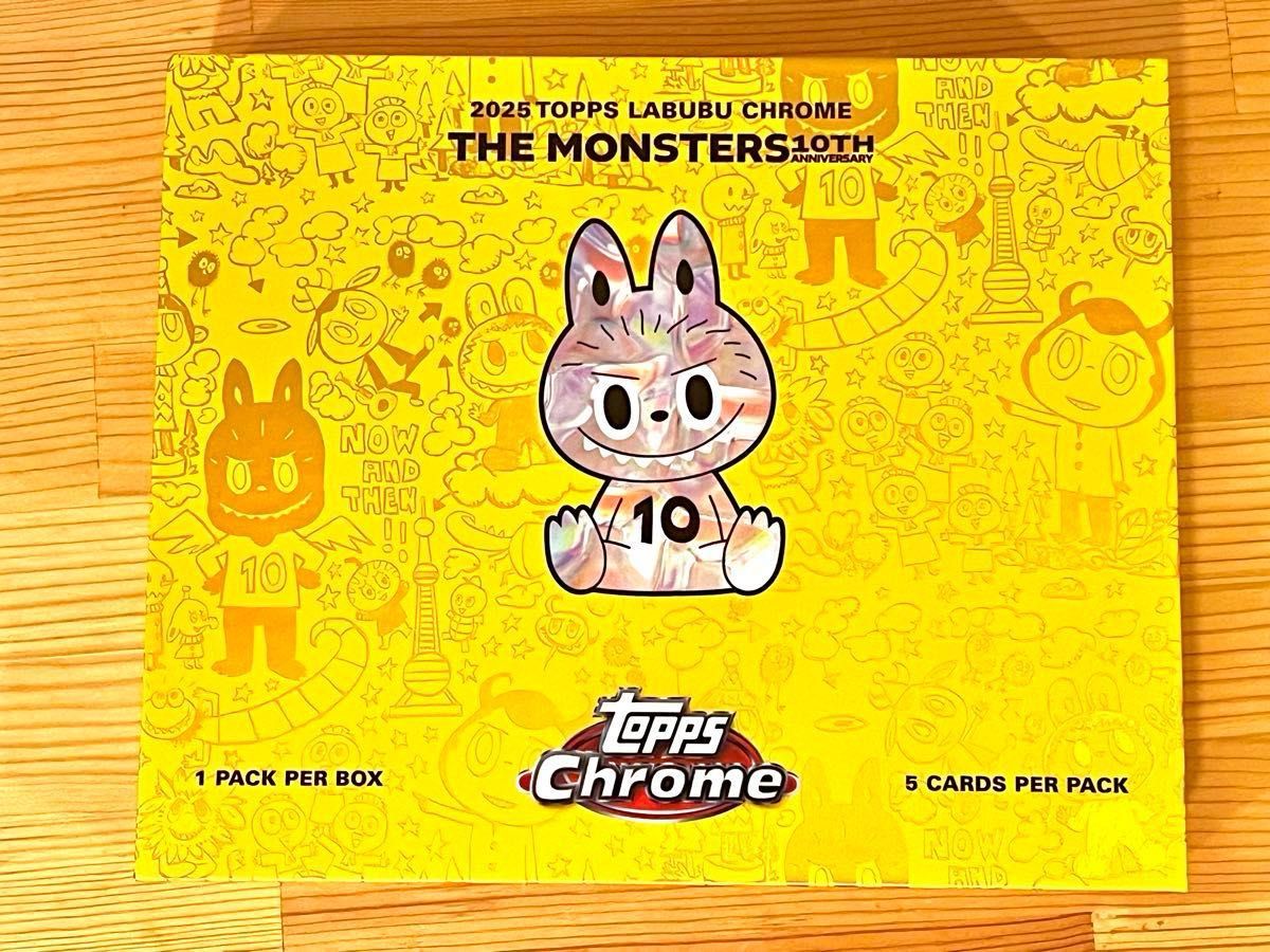 Topps Chrome ラブブ 10周年記念ボックス 2025 BOX 【3/2までクーポン