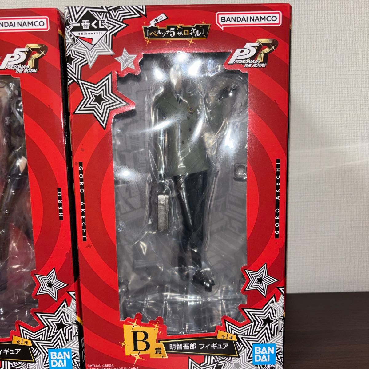 一番くじ ペルソナ5 ロイヤル A賞主人公フィギュアB賞 明智吾郎