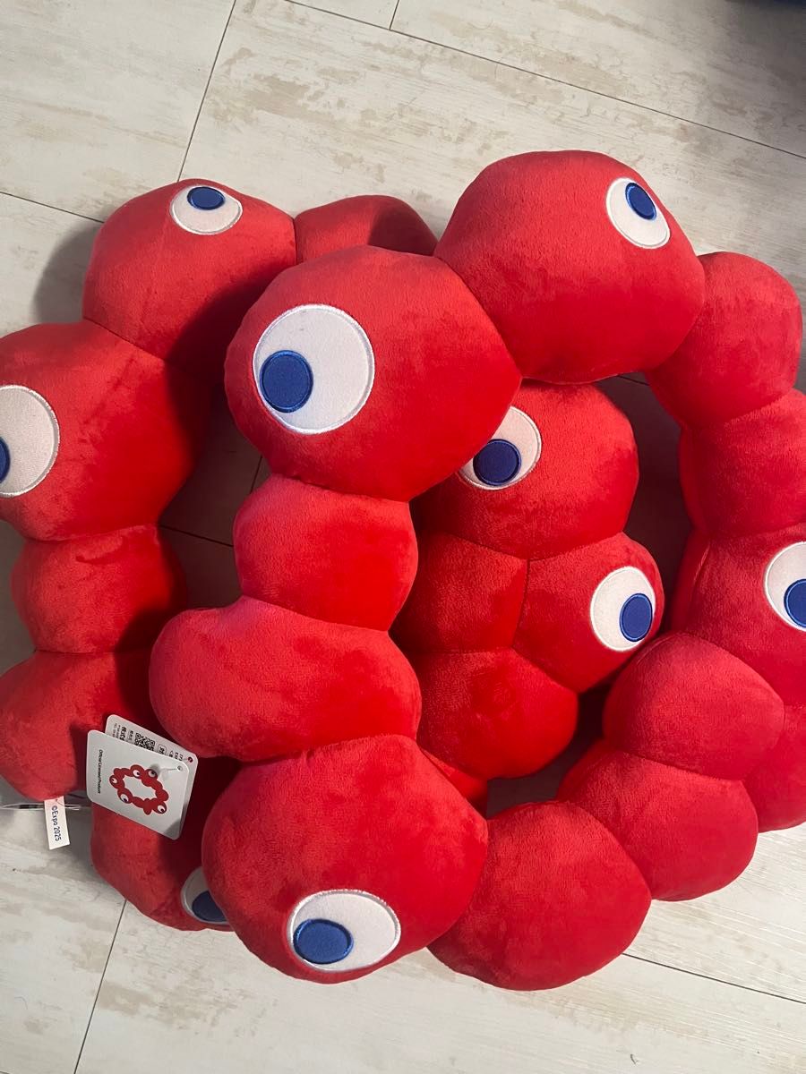 EXPO2025 ミャクミャク なりきりクッション 関西万博 顔ハメ